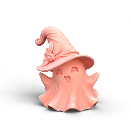 Witch Ghost Figure 3D Model