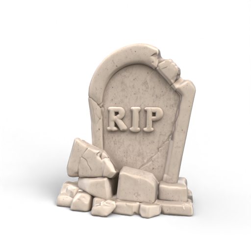 Halloween Tombstones 3D Model