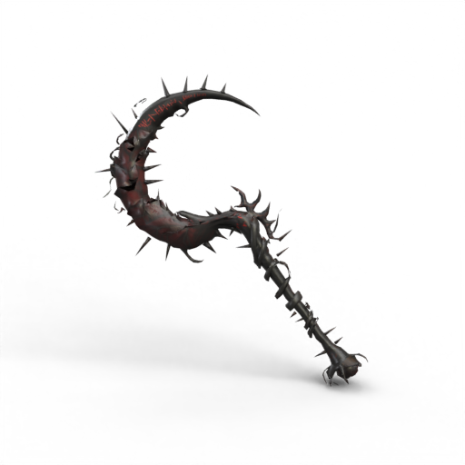 Thorned Scythe 3D Model