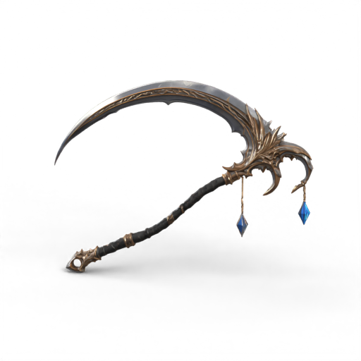 Ornate Scythe 3D Model