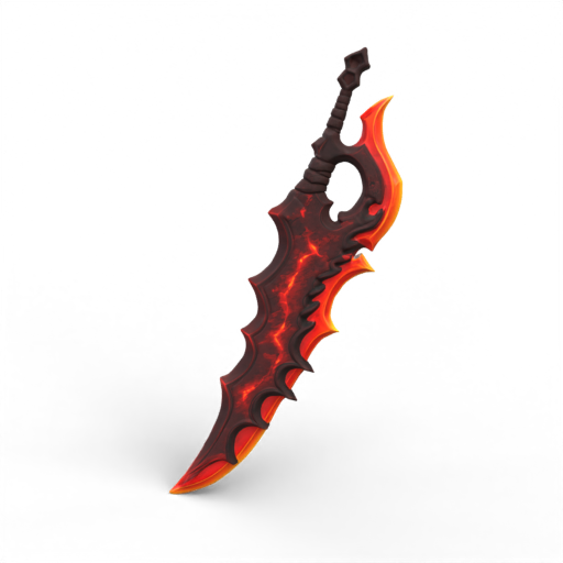 Flame Sword 3D Model