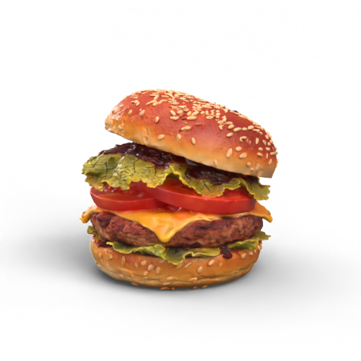 Cheese Burger 3D Model