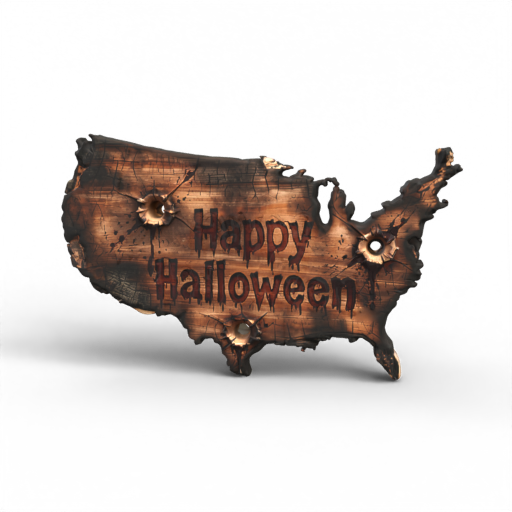 Halloween Map 3D Model