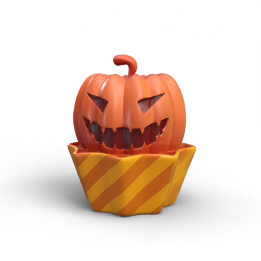 Jack-o'-lantern 3D Model