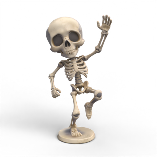 Dancing Skeleton 3D Model