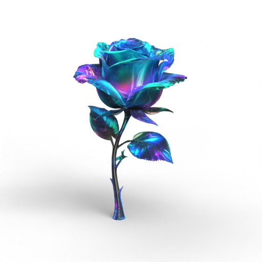 Fantasy Rose 3D Model