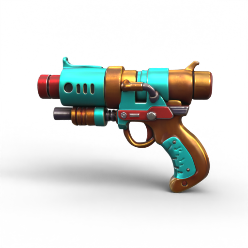 Sci-Fi Pistol 3D Model