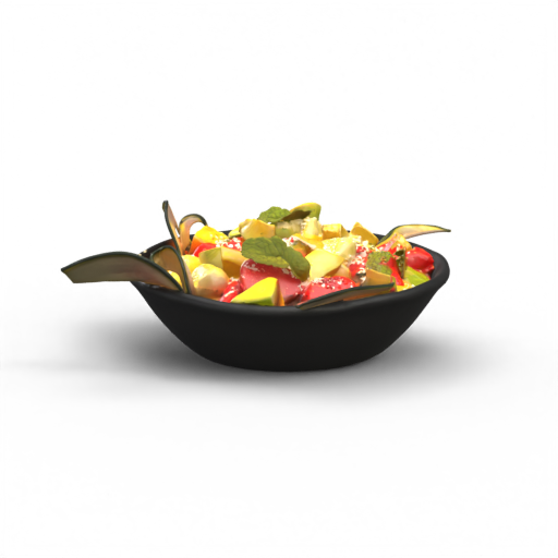 fruit salad 3D Model