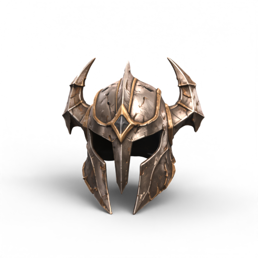 Spiked Fantasy Helmet 3D Model