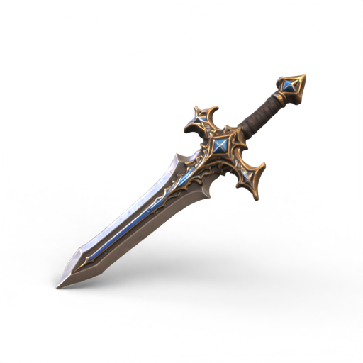 Fantasy Sword 3D Model