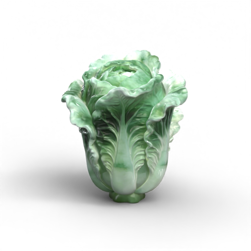 Jade Cabbage 3D Model