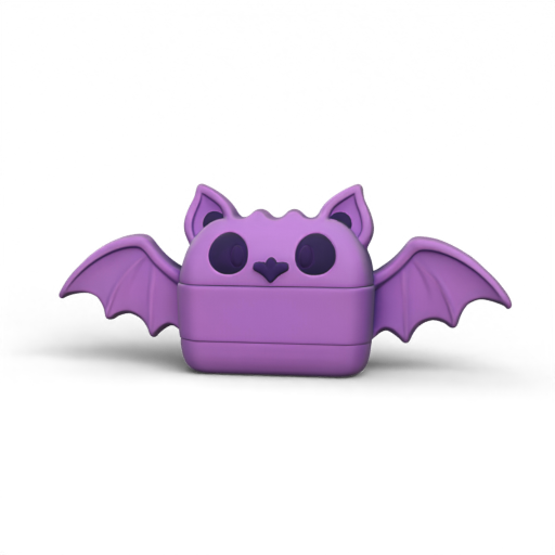 Halloween Bat Candy Box 3D Model