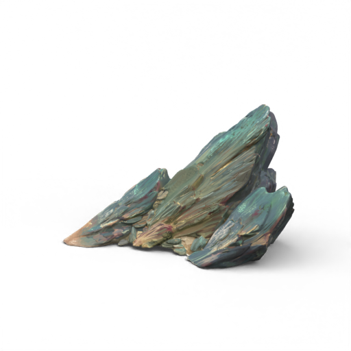 Malachite Crystal 3D Model