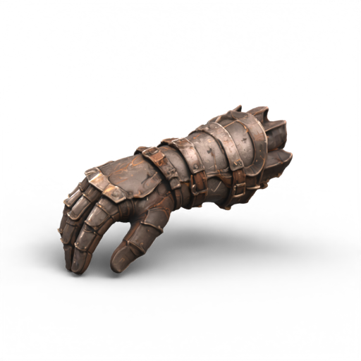 Armored Gauntlet 3D Model