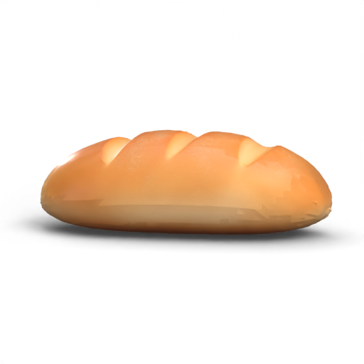Baguette 3D Model