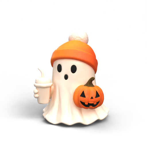 Halloween Ghost 3D Model