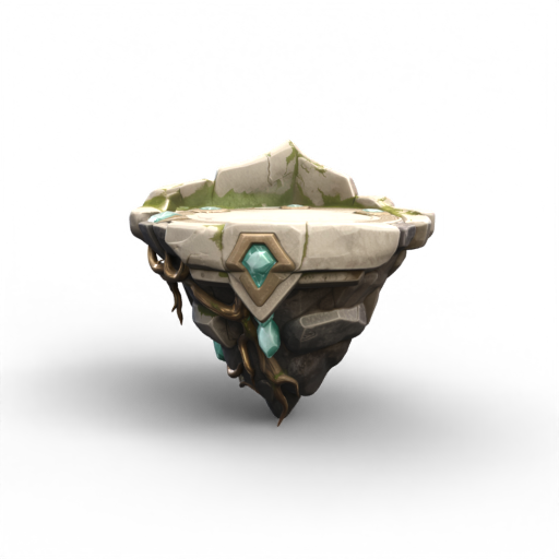 Floating Platform 3D Model